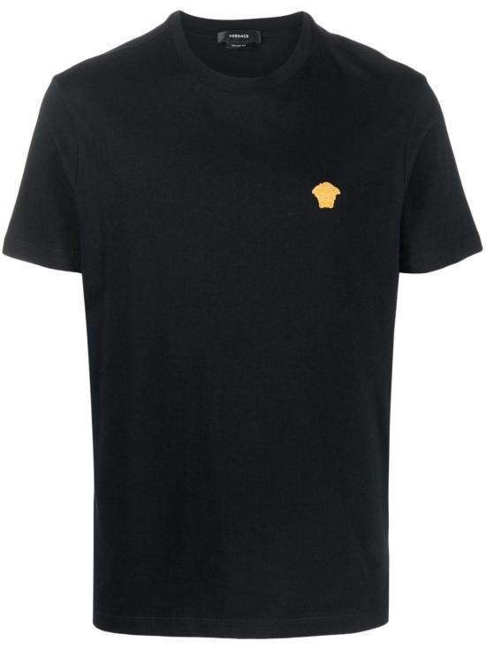 Tシャツ・カットソー VERSACE Men Polo Shirts 10084811A08489 1B000 BLACK