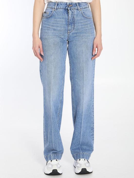 パンツ DOLCE  GABBANA Women Straight Pants FTC8CDG8MB2 S9001 BLUE