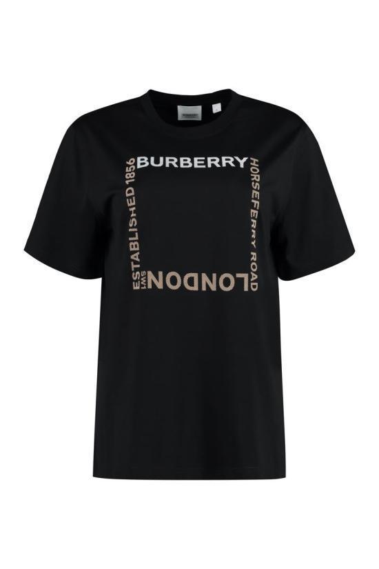 Tシャツ・カットソー BURBERRY Women Tunic Tops 8056048121048 A1189 Black