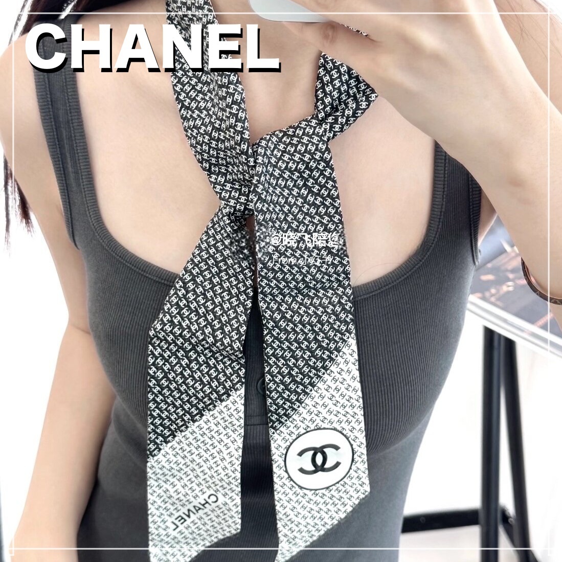 【目を惹く華やぎ】CHANEL 25A新作 ツイリー スカーフ