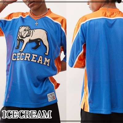 【ICECREAM】ブルドッグ フットボール ジャージ ※送関込