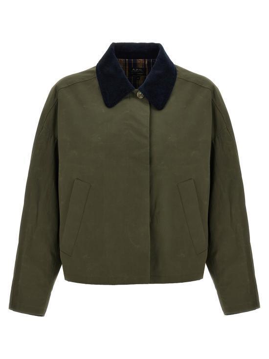 ダウンジャケット・コート A.P.C. Women Bubble Jackets COHILF02990JAC Green