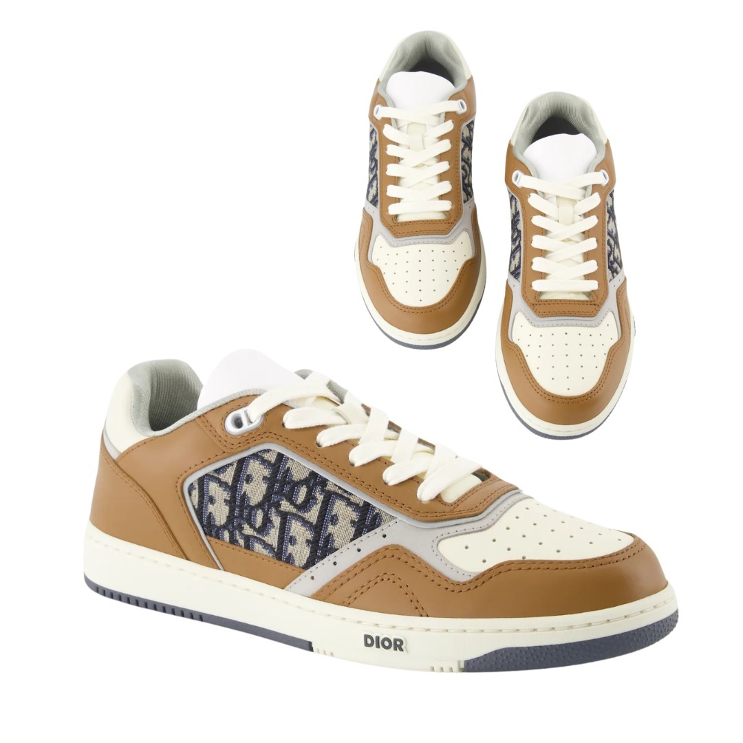 【人気モデル】DIOR B57 オブリークスニーカー レザー メンズ