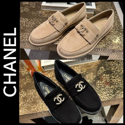 【正規買付】CHANEL ローファー モカシン ラムスキン 2025春夏 CHANEL】シャネル モカシン ローファー ラムスキン (CHANEL