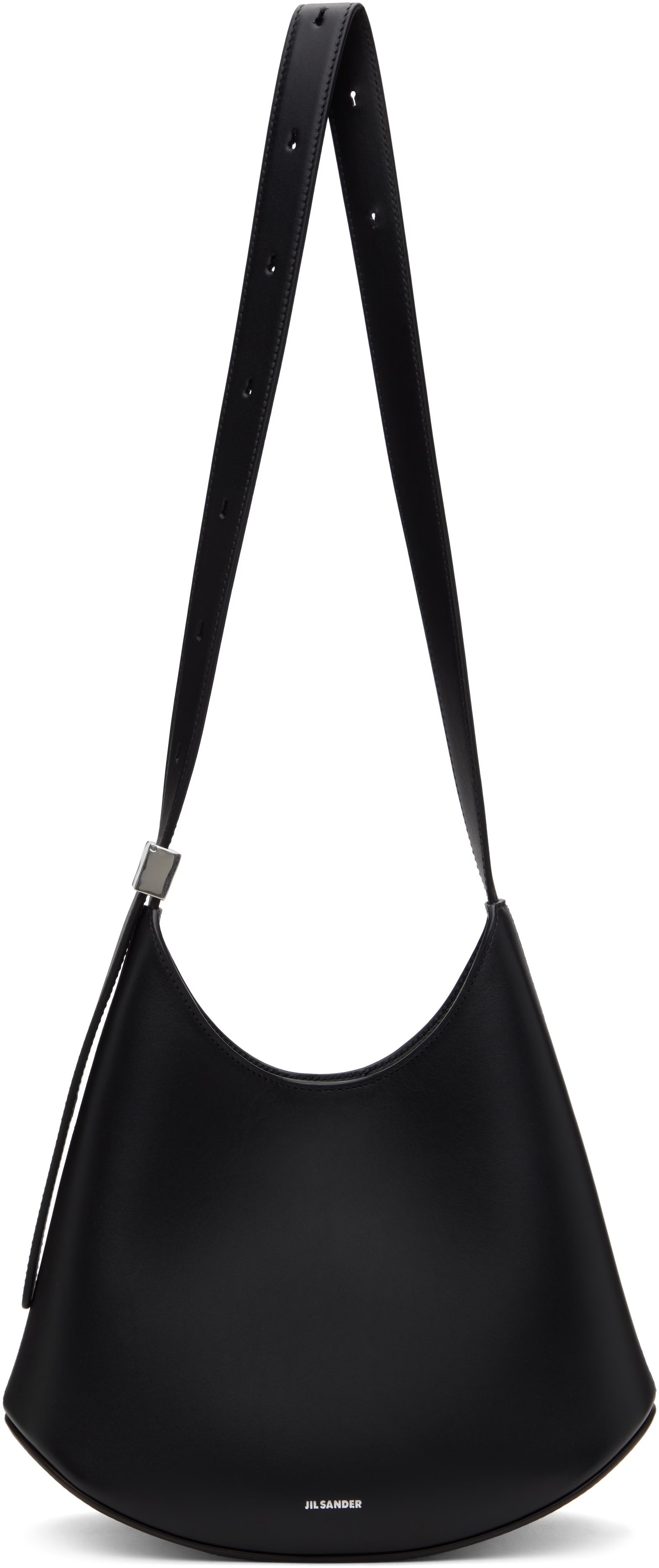 Jil Sander ブラック スモール Eldorado ショルダーバッグ