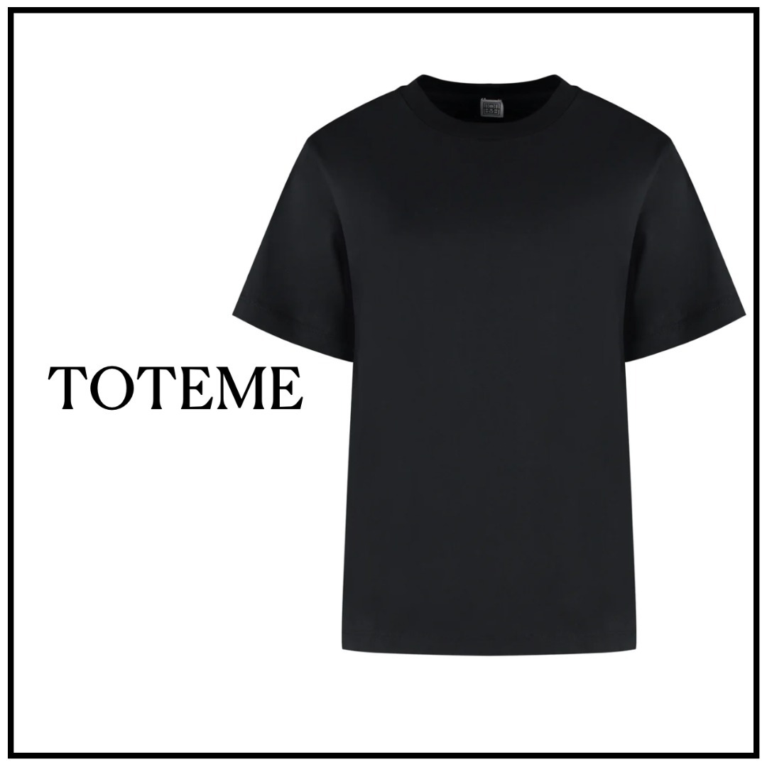 【TOTEME】半袖クルーネックTシャツ