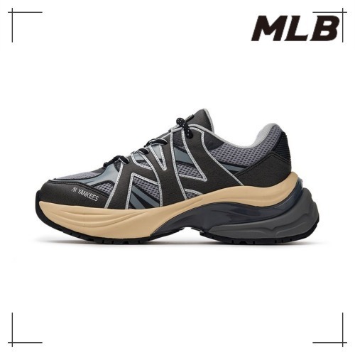 MLB公式 スニーカー Filder Runner Denim NY (Black)