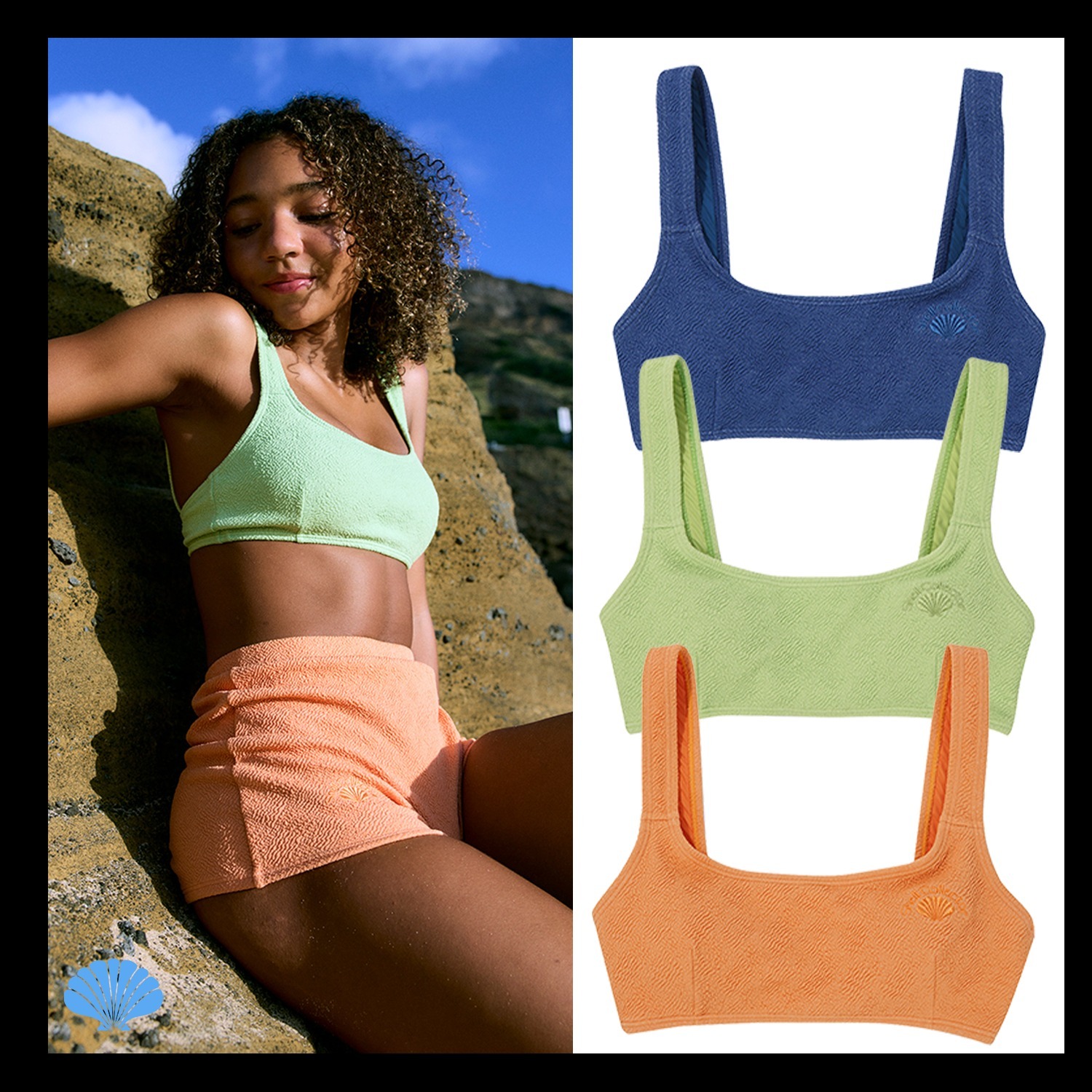 【SHELL COLLECTOR】Zoe Bikini Top ☆ビキニ ☆