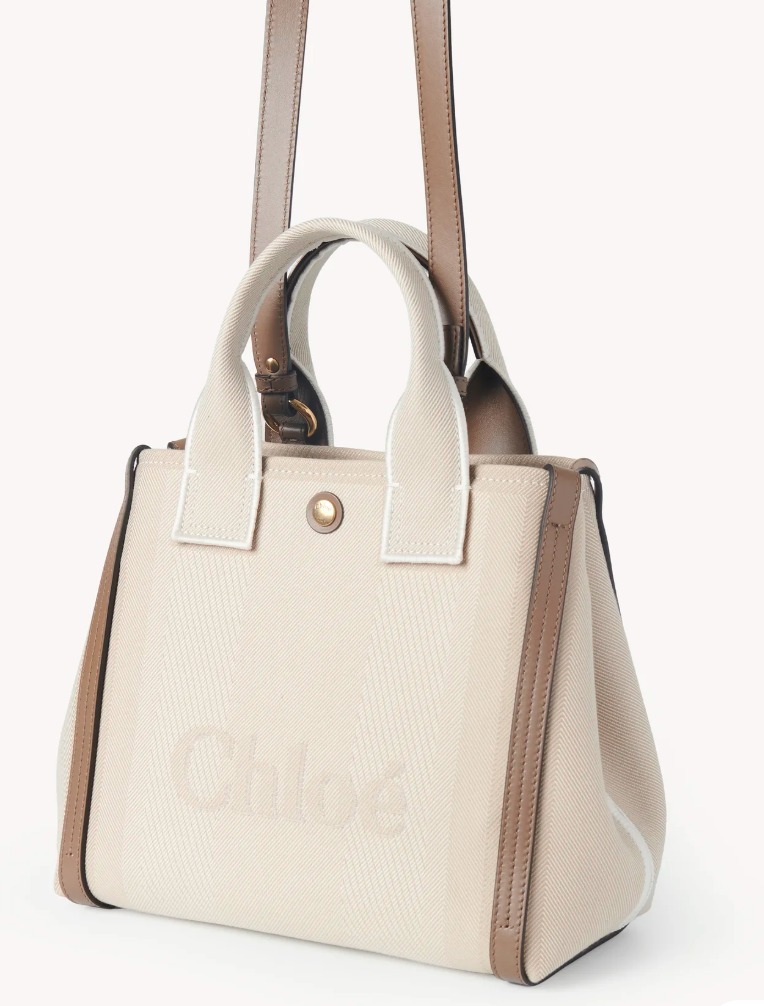 Chloe キャリー ロゴディテール スモール トートバッグ