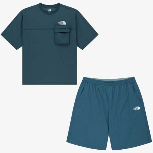 【THE NORTH FACE】セット Tシャツ & ショートパンツ R6622