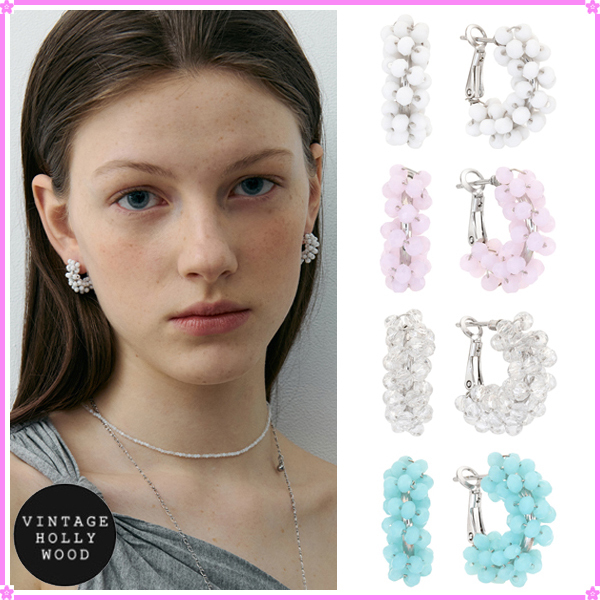【VINTAGE HOLLYWOOD】Popping Mini Earrings_VH2536EA003M