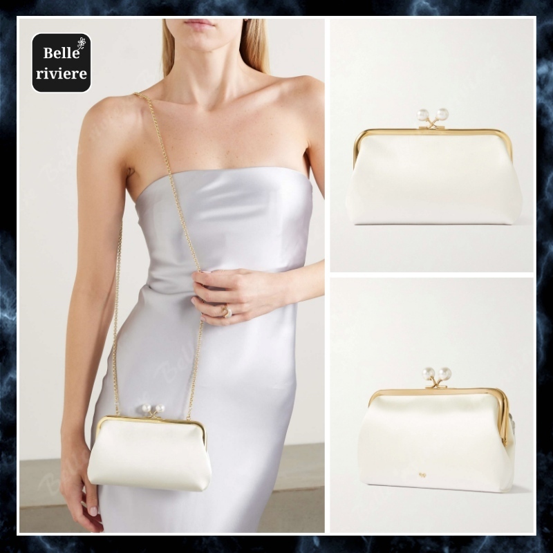 25SS new/Anya Hindmarch モードリサイクルサテンクラッチ Bag
