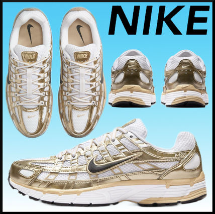 国内配送★NIKE★P-6000 ゴールド 22-29 足元からオシャレに ゴールド（金色）系 Nike P 6000(ナイキ) スニーカー(レディース
