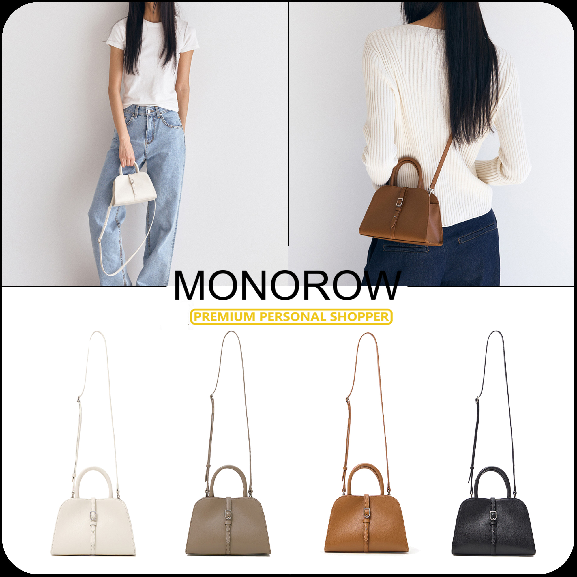 [MONOROW]★韓国人気★BLANC MINI BAG 4colors