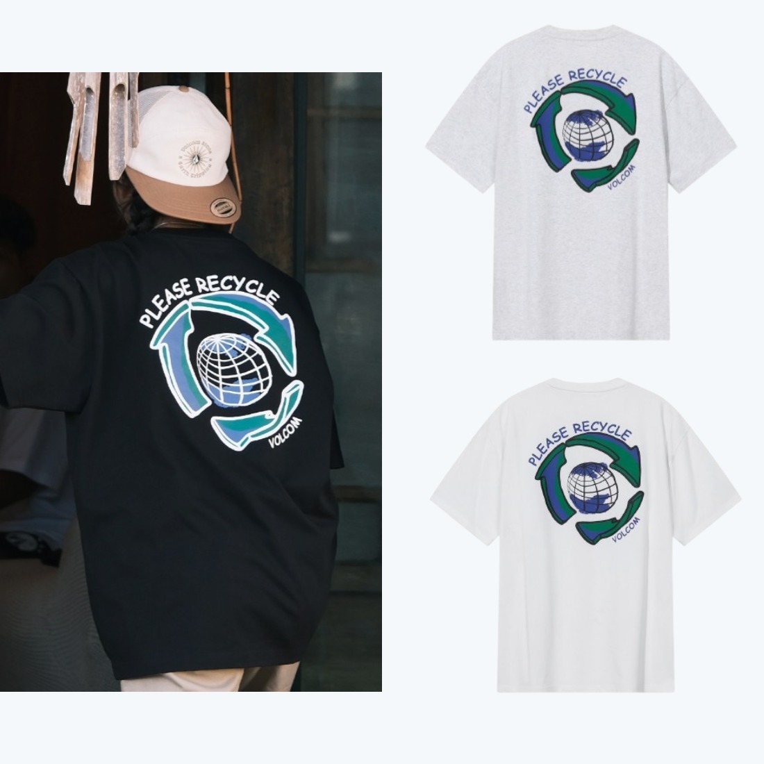 VOLCOM■Recycle T-shirt■送料込