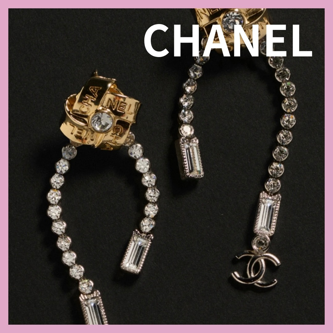 【パーティーシーンでも大活躍】CHANEL ピアス ゴールド
