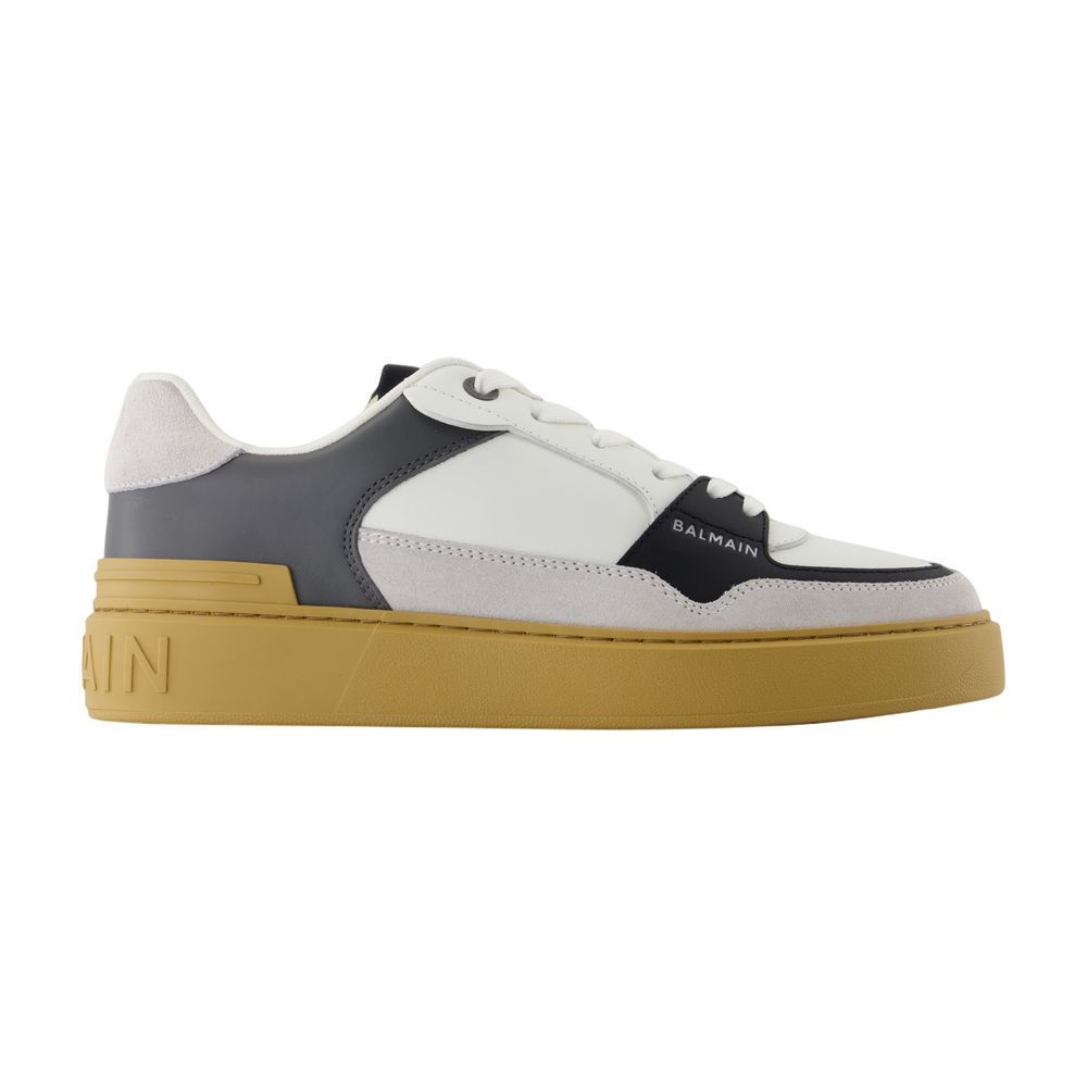 スニーカー B-Court Flip Sneakers - Balmain - Leather - Grey