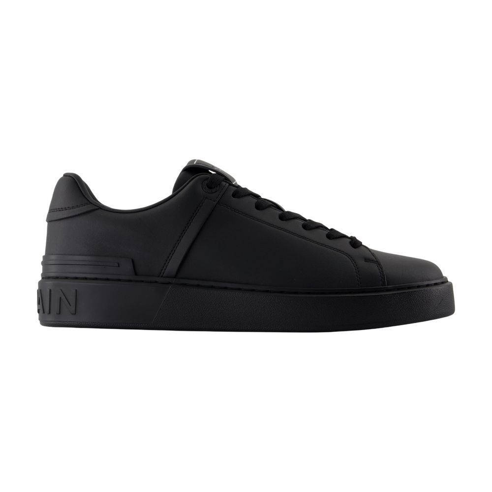 スニーカー B-Court Sneakers - Balmain - Leather - Black