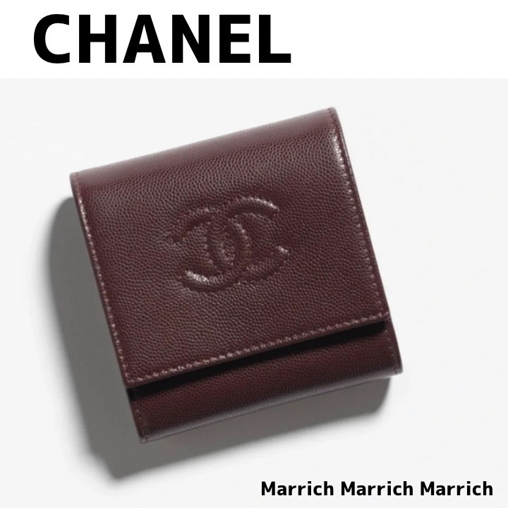 CHANEL 《プレゼントにも♡》シャネル 折り畳み財布