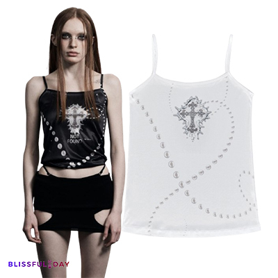 Tシャツ・カットソー [PIARCHE] CROSS SLEEVELESS