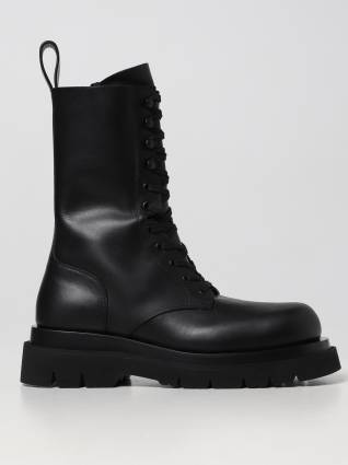 ショートブーツ・ブーティ BOTTEGA VENETA  leather ankle boot