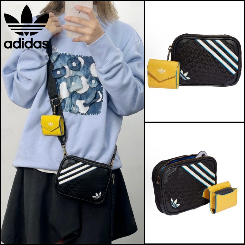 ☆Adidas☆Originals adicolor 70s Mini Airliner Bag Black