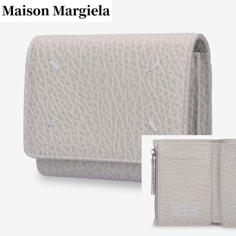 ★Maison Margiela★ジップ トリフォールド ウォレット★Gray
