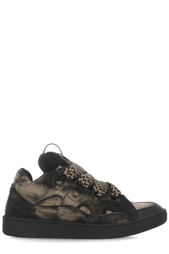 LANVIN カフ ウォッシュト テニム スニカ FUSKDK12TINDP25 1005