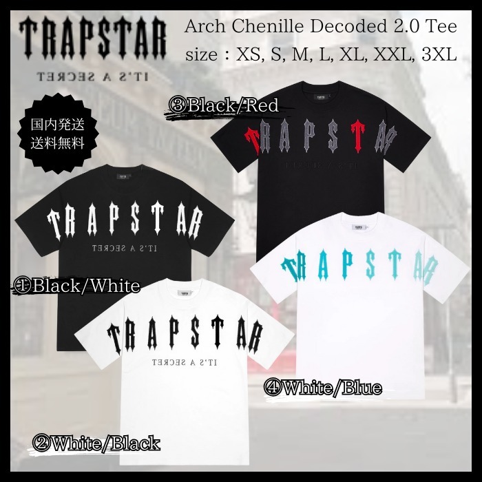 ★送料込★【TrapstarLondon】Arch Chenille Decoded2.0 Tシャツ