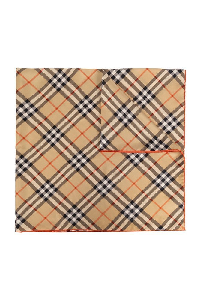 BURBERRY ヒンテシ チェック フィニッシュエッシ スカフ