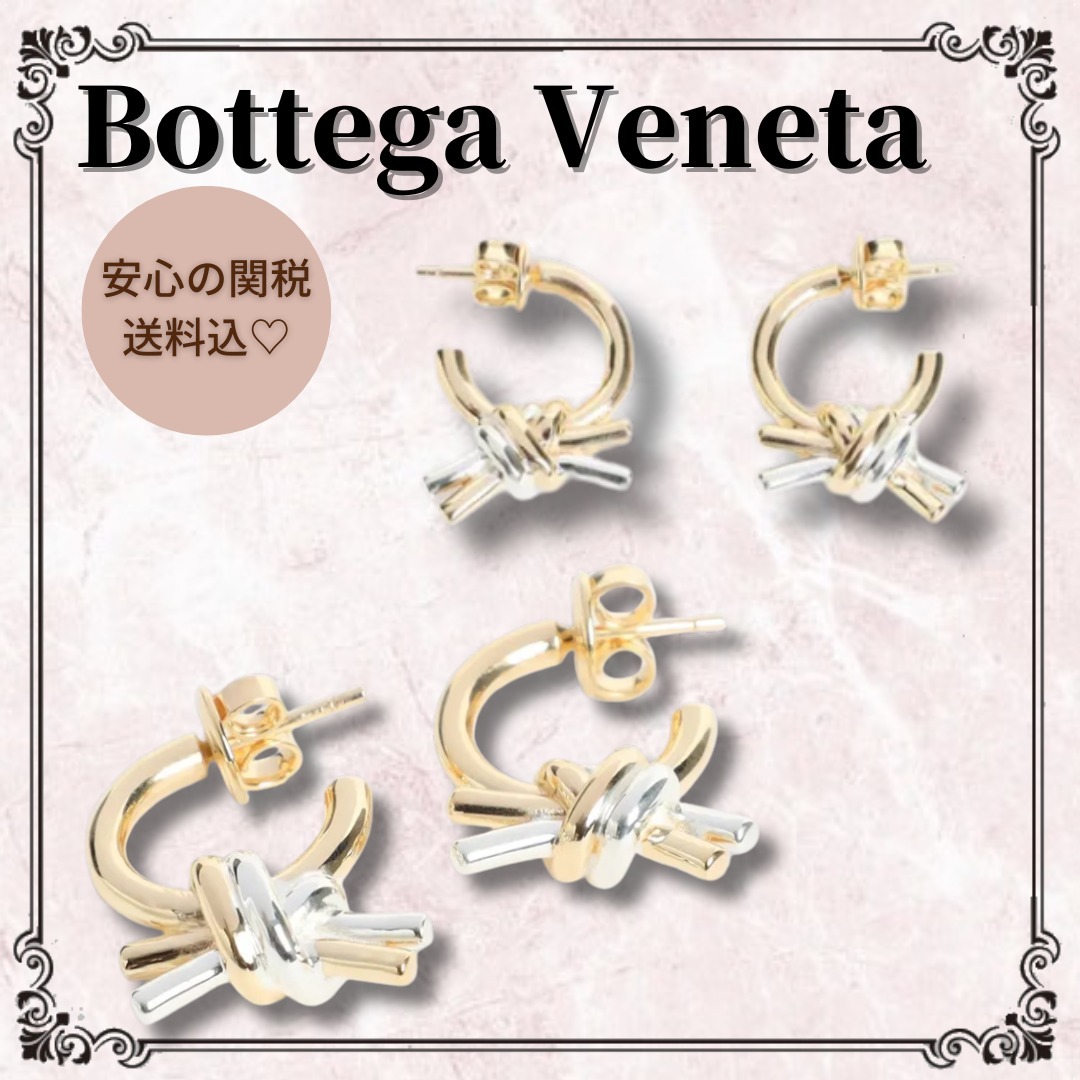 関税込☆*Bottega Veneta*ノットシグネチャー ピアス