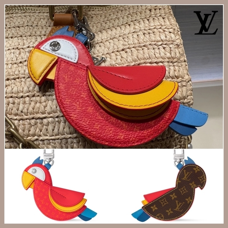 【モノグラム】Louis Vuitton パロット・バッグチャーム