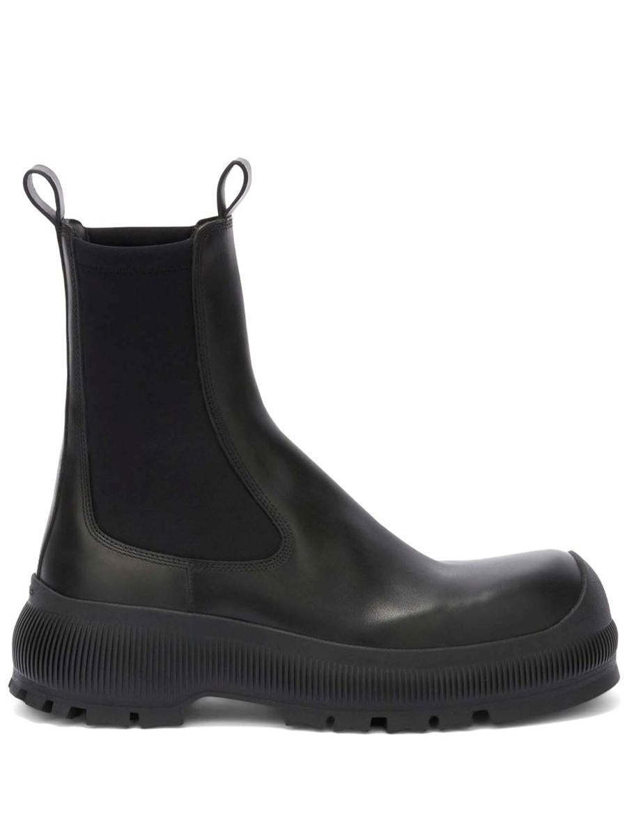 【関税＆送料込み】Jil Sander Leather Chelsea Boots