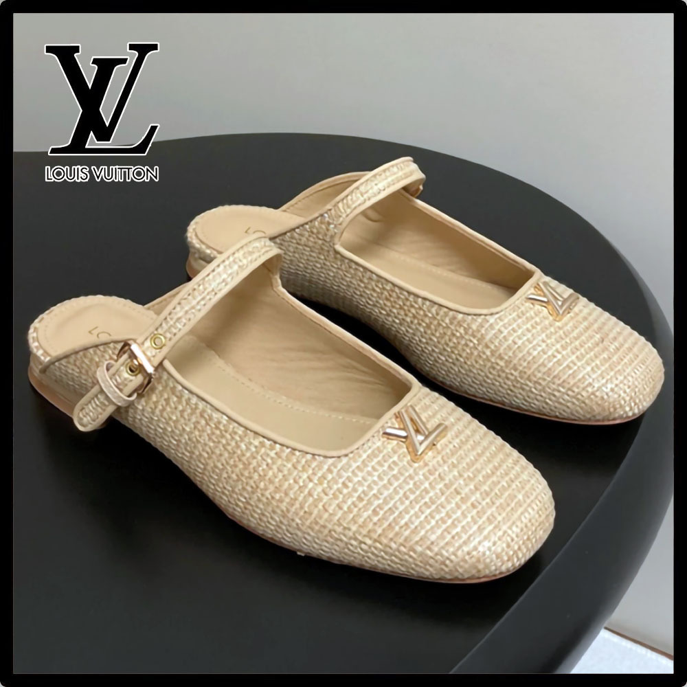 【リラックス感満載☆ナチュラル】Louis Vuitton★バレリーナ