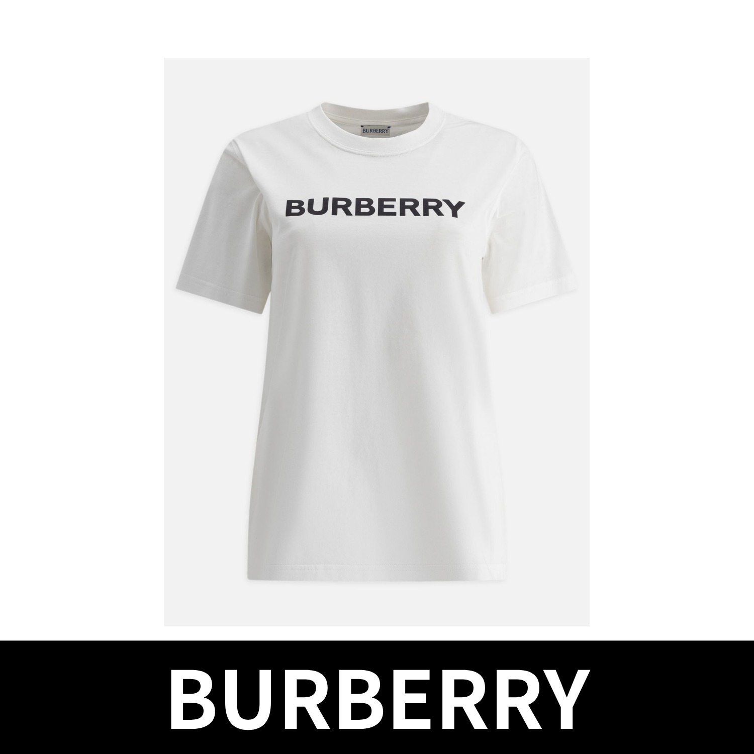 ロゴ入りクルーネックTシャツ