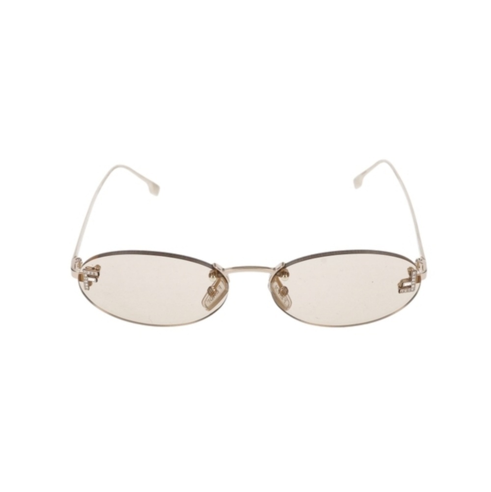 [Fendi] FE4075US ロゴ リムレス サングラス