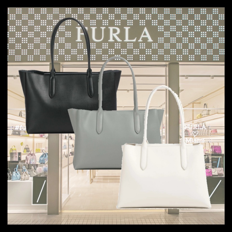 【関税込】FURLA Sundial トートバッグ L