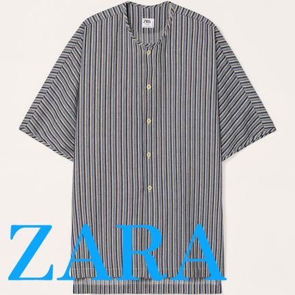 ☆ドイツ発*ZARA*新作*STRIPE チュニックワンピ☆ チュニック ZARA(ザラ) - 海外通販のBUYMA