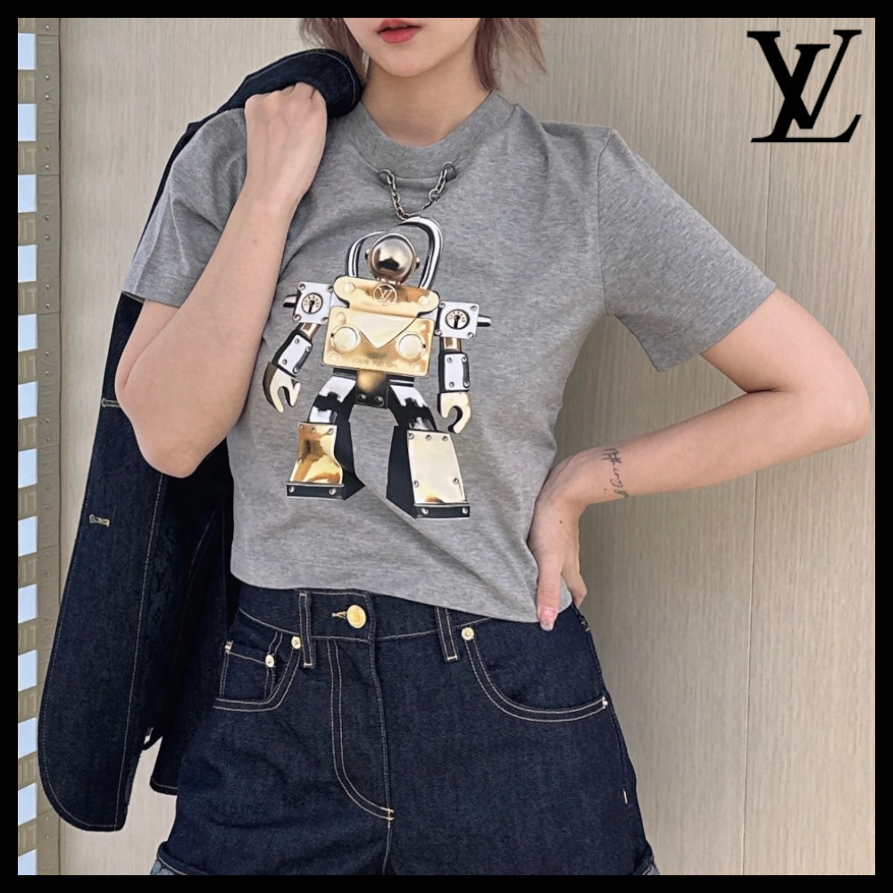 【遊び心あるロボットプリントが魅力】Louis Vuitton★Ｔシャツ