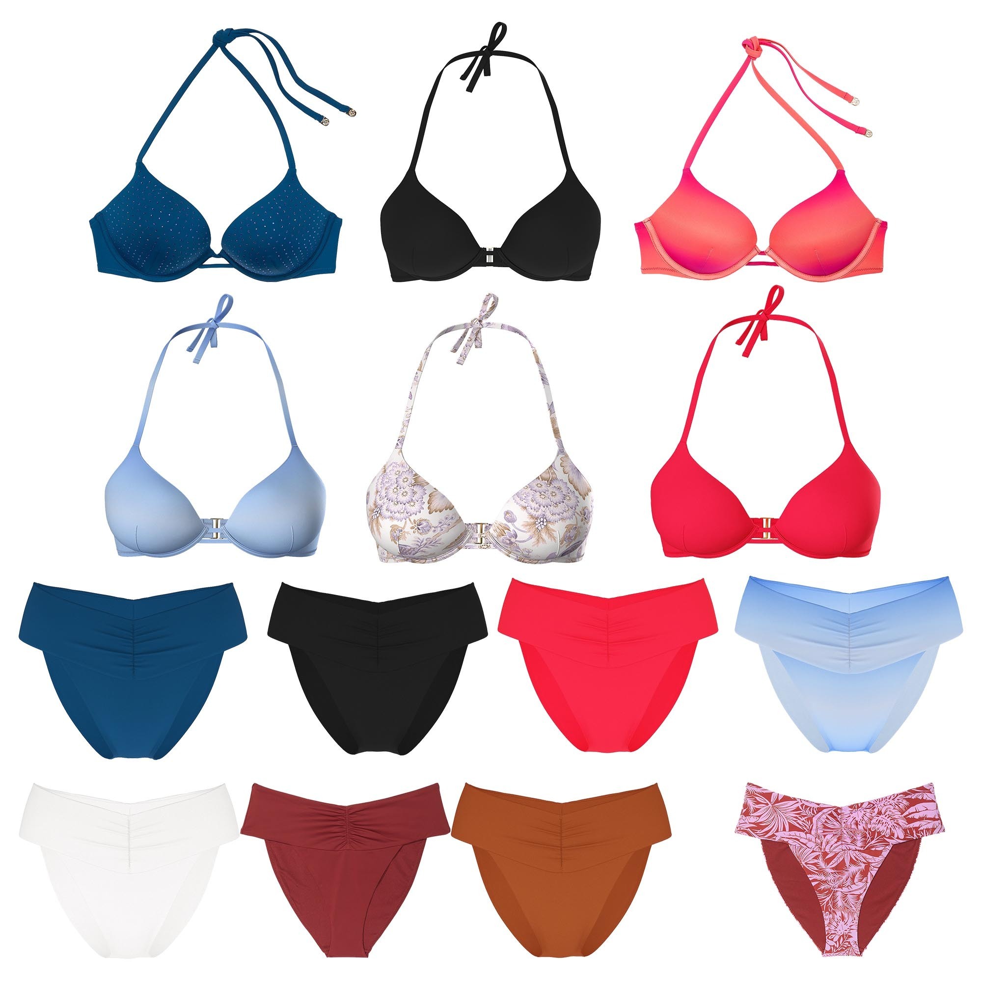 VS ビクシー★ボムシェル2カップアップとハイウエストビキニ