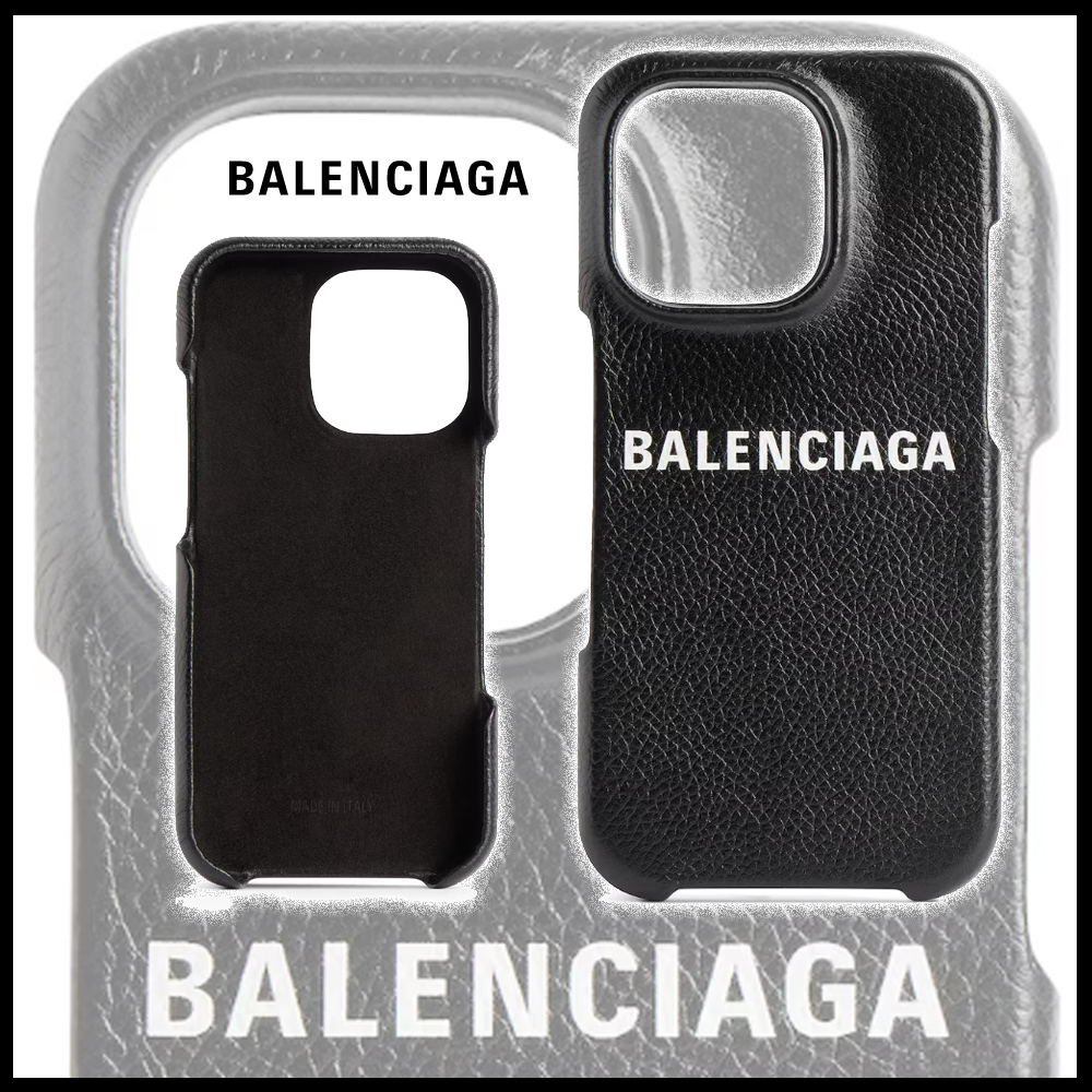 国内発☆送料無料 BALENCIAGA Cash iPhone 16 Proスマホケース