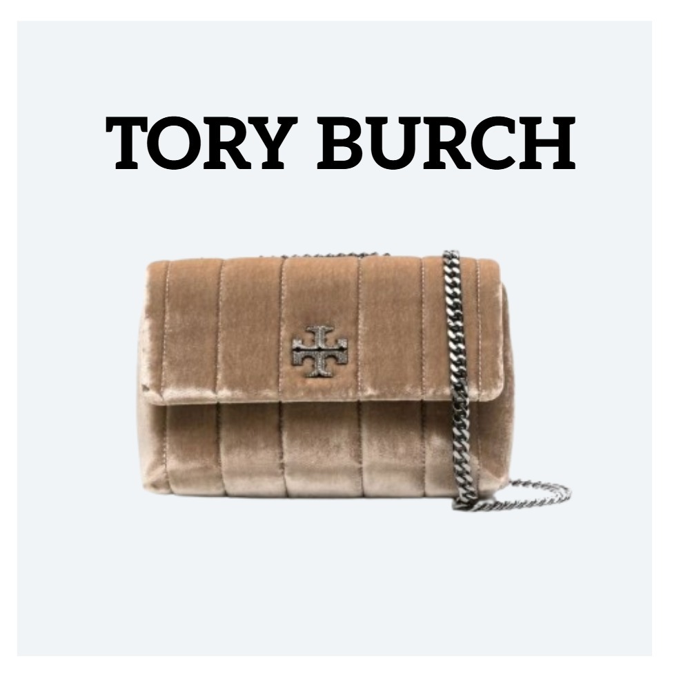 【TORY BURCH】スモールキラベルベットコンバーチブルショルダー