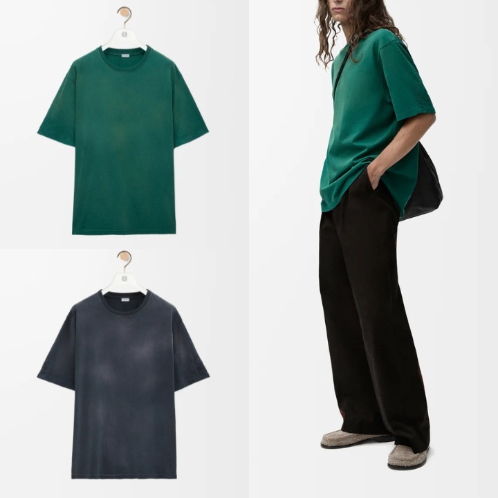LOEWE【袖口ロゴが大人技】ルーズフィット Tシャツ 直営店買付