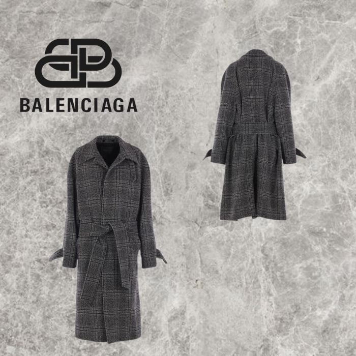 【BALENCIAGA】RAGLAN ONE LAYER COAT