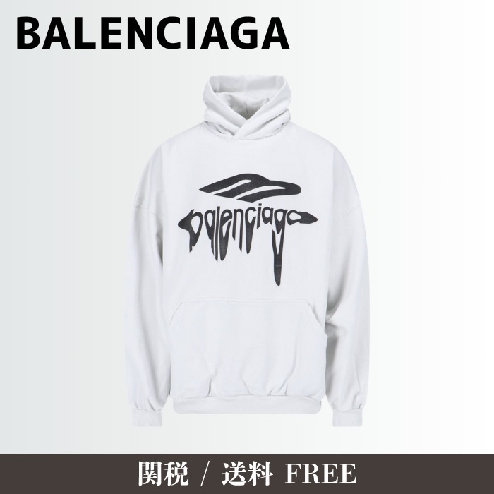 【大人気】BALENCIAGA バレンシアガ 3B Liquified パーカー