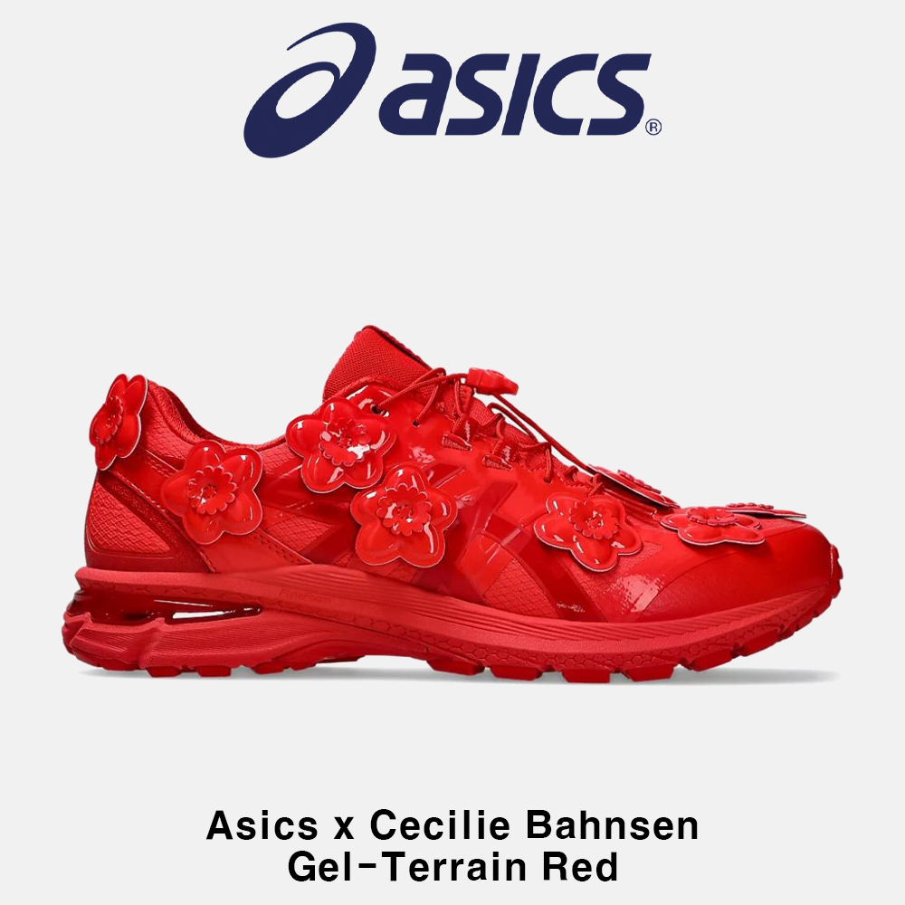 【Asics x Cecilie Bahnsen】Gel-Terrain Red ★大人気 22-28★