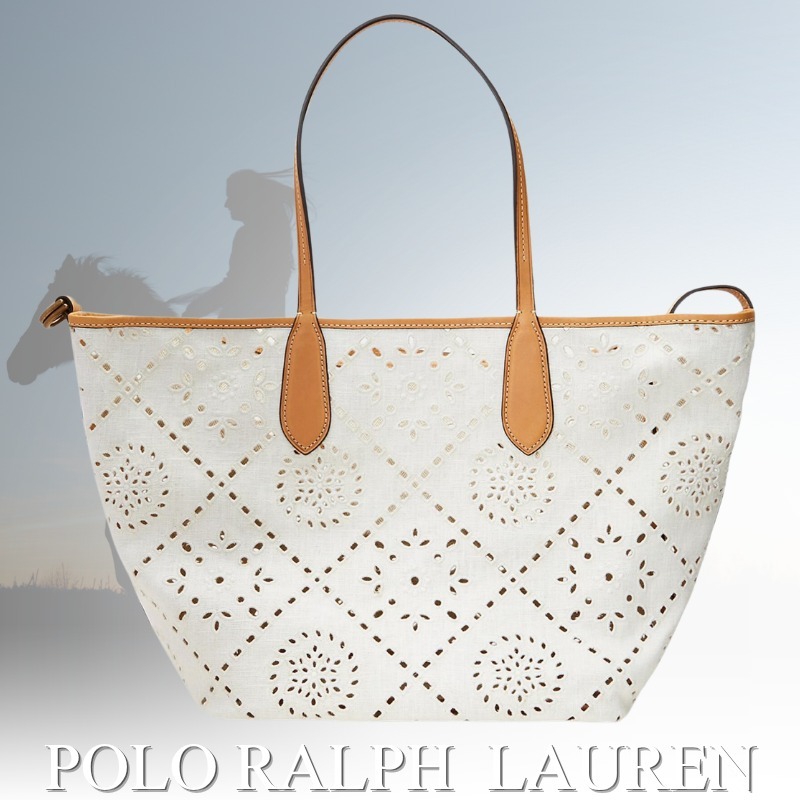 POLO RALPH LAUREN トートバッグ アイレットパターン