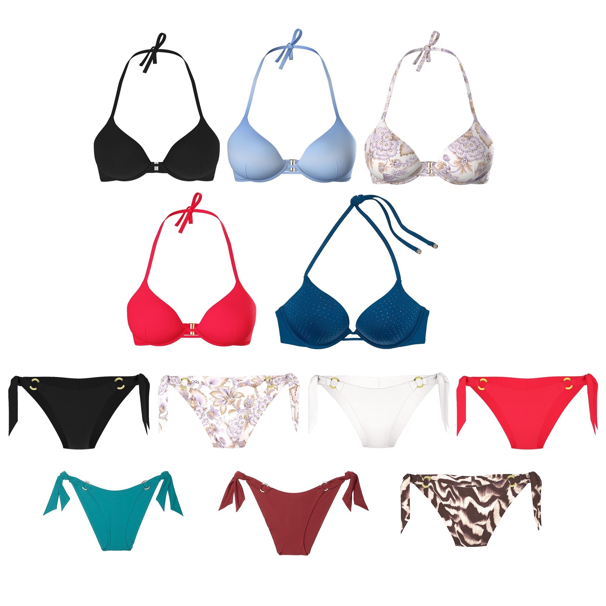 VS ビクシー★ボムシェル2カップアップとチーキービキニセット