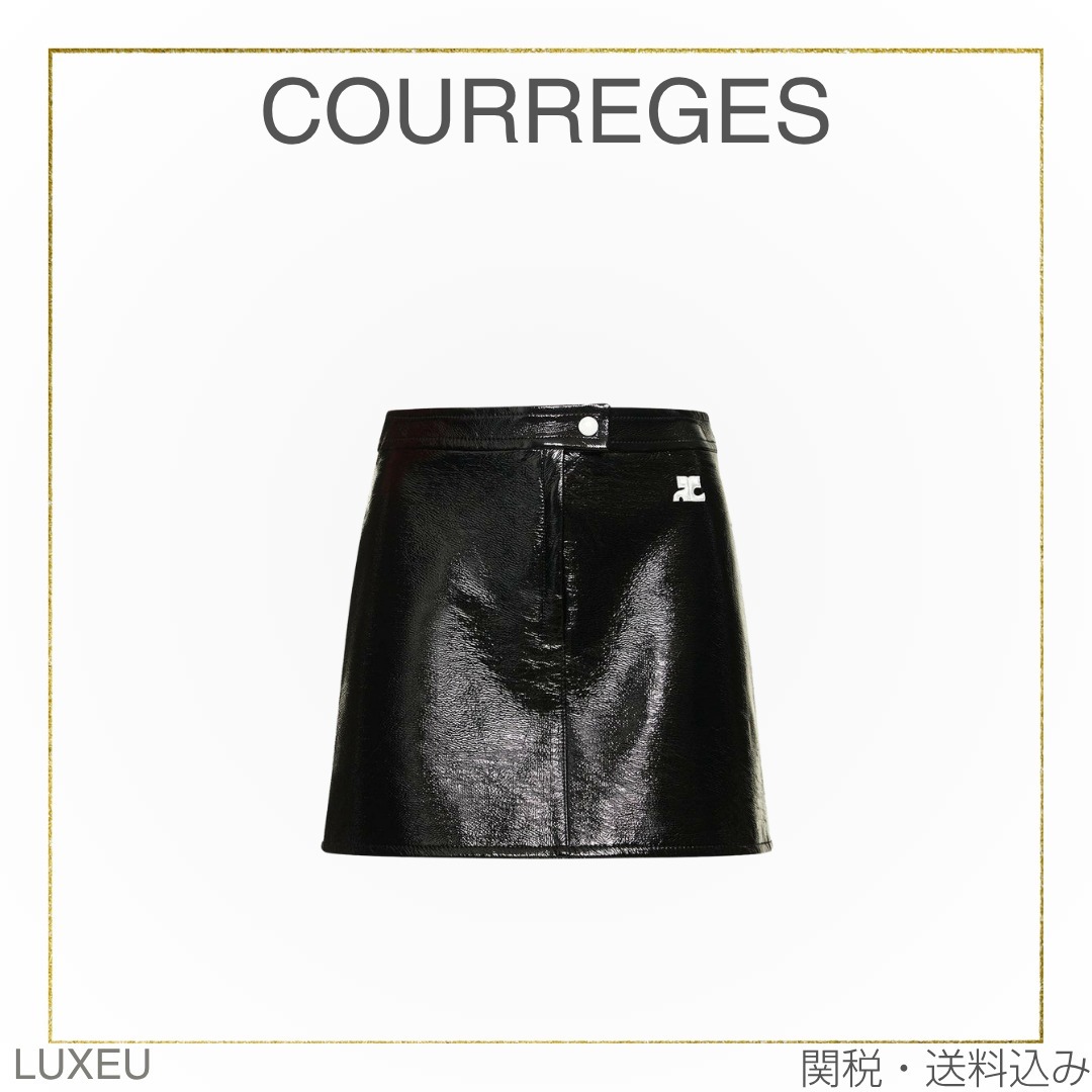 【FW25】COURREGES ビニールミニスカート