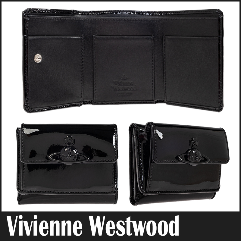 ☆送料関税込☆Vivienne Westwood 小銭入れ付き 三つ折り財布☆